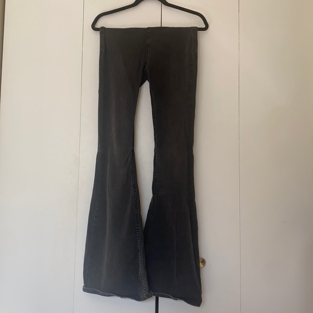 Free People black flare jeans